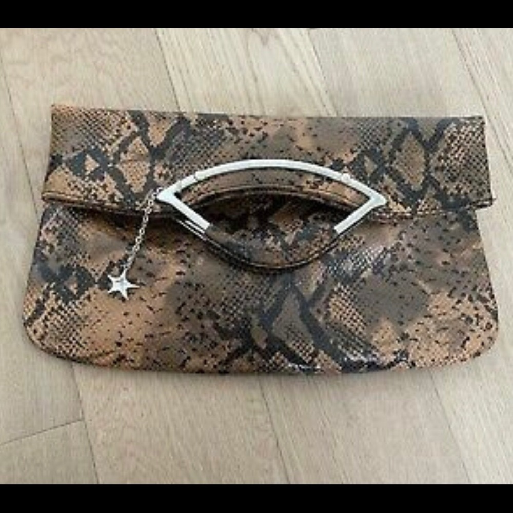 Fraros Petite Italy Leather Clutch & Tote